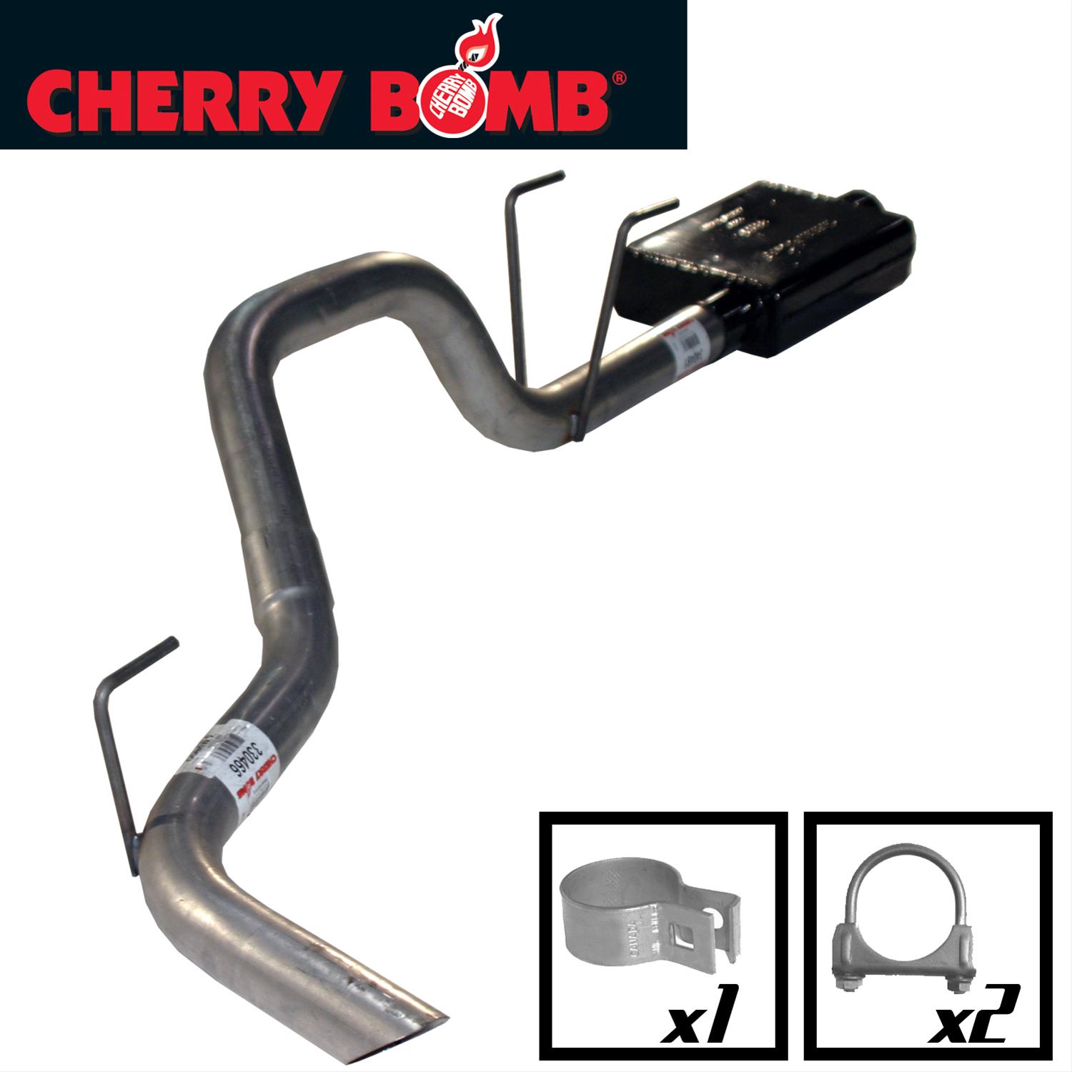 Cherry Bomb Vortex Exhaust Kits 300696 Free Shipping on Orders Over