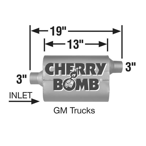 小物 sumari BOA MUFFLER Cherry Bomb 7411CB Cherry Bomb Pro Mufflers | Summit Racing