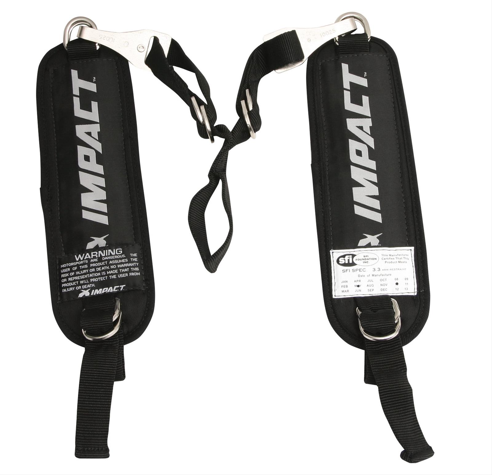 Impact Racing 75000910 Impact Racing Arm Restraints Summit Racing