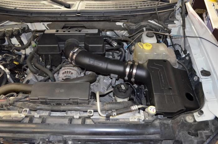 Injen 10-14 Ford F-150/F-150 Raptor V8 6.2L Evolution Intake (w/Oiled Filter) thumbnail 4
