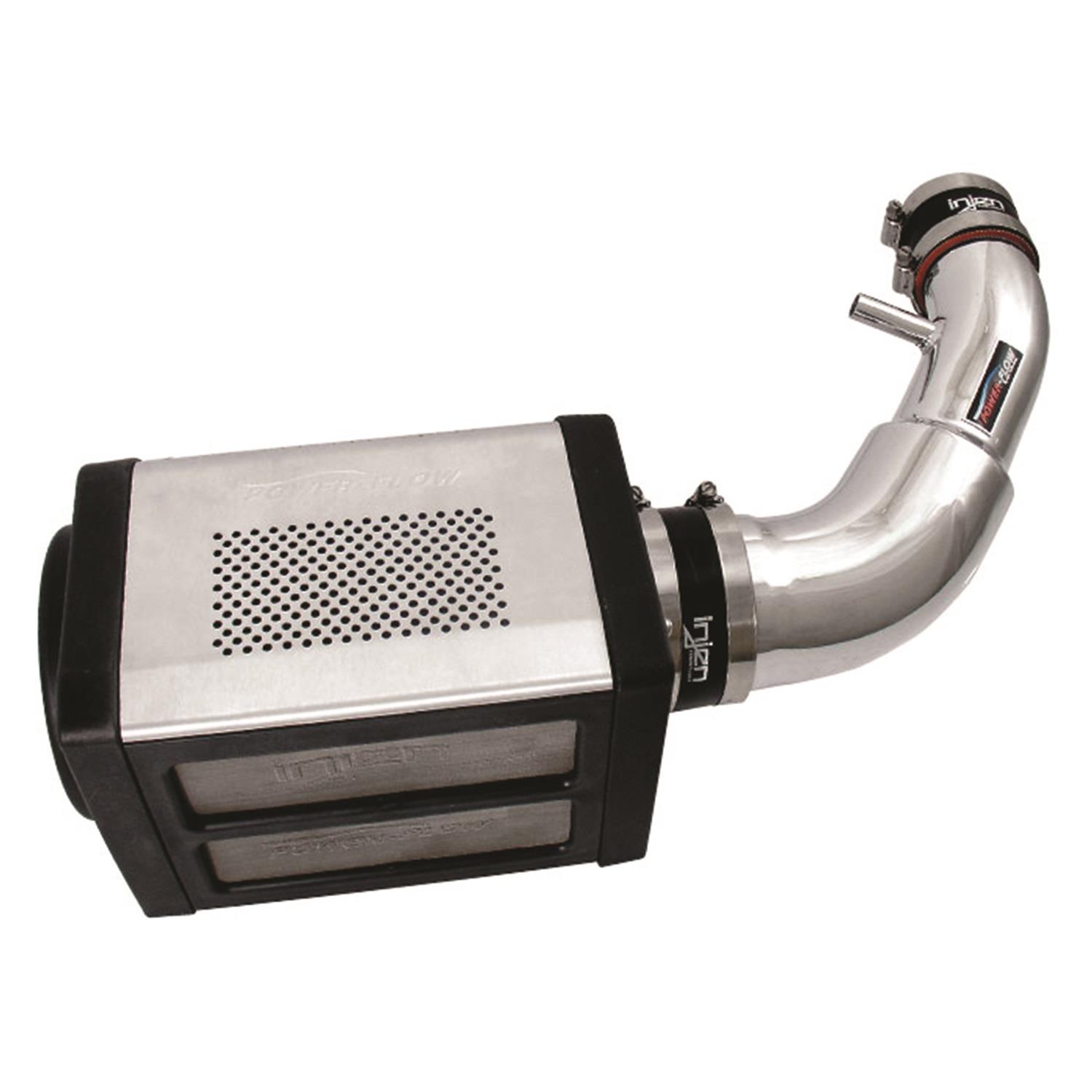 Injen 07-09 Wrangler 3.8L V6 w/ Box Polished Power-Flow Air Intake System thumbnail 4