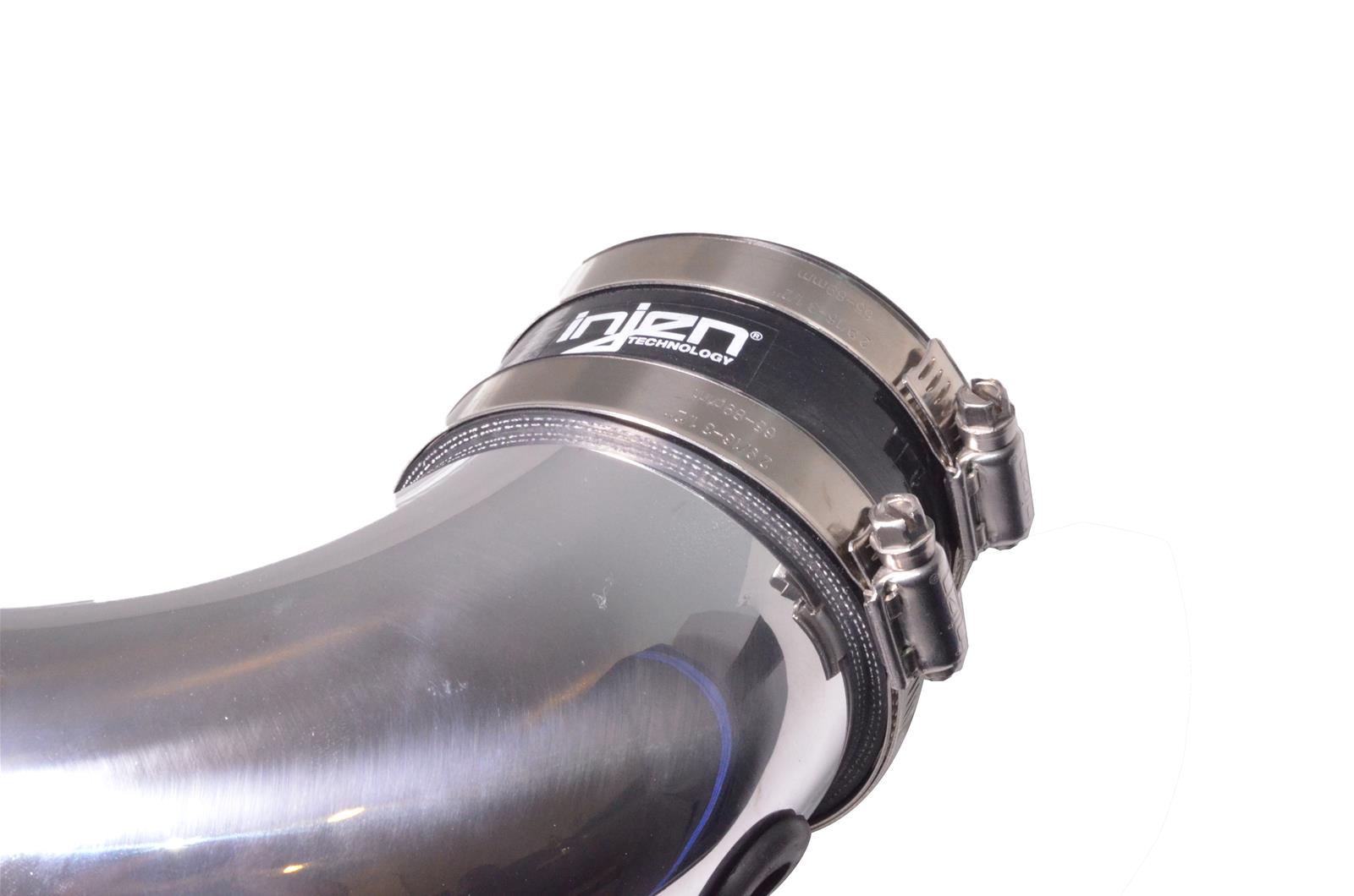 Injen 2018+ Jeep Wrangler JL V6-3.6L Polished Oiled Power-Flow Air Intake System thumbnail 4