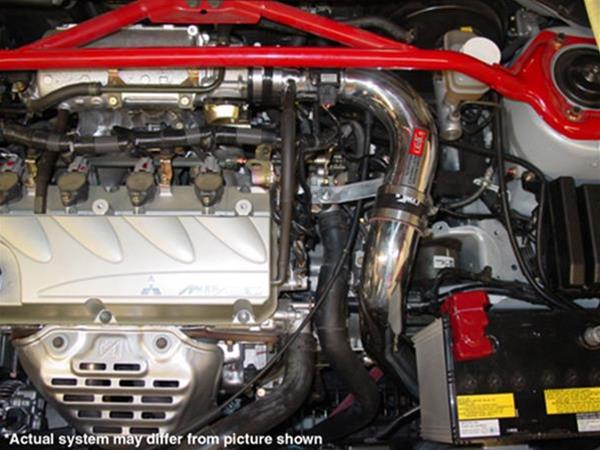 Injen 04-05 Lancer Ralliart Manual Polished Cold Air Intake thumbnail 2