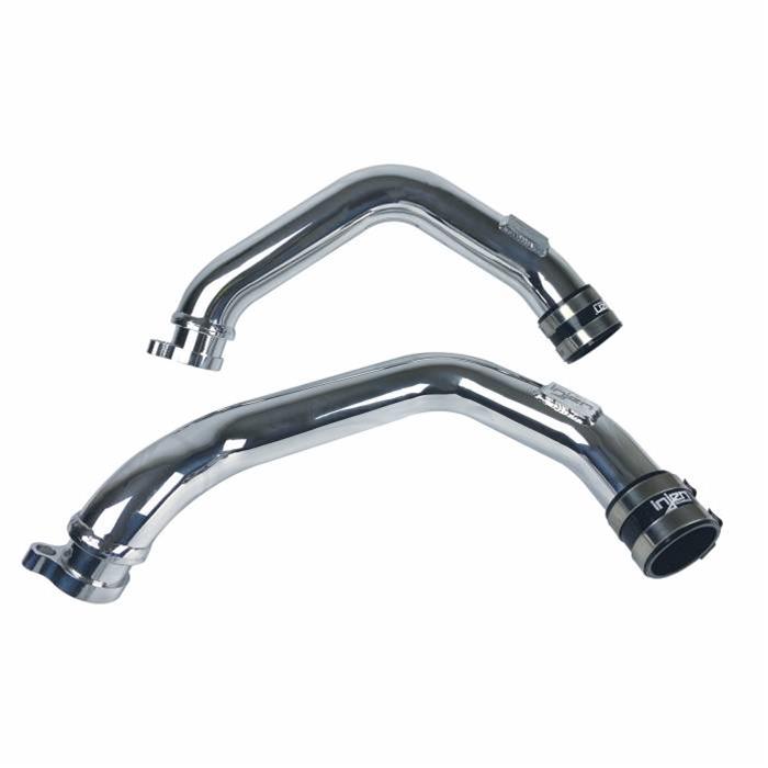 Injen 15-16 BMW M3 (F80) L6 Twin Turbo Polished Intercooler Charge Pipe w/ 1/8in Female NPT Bungs thumbnail 2