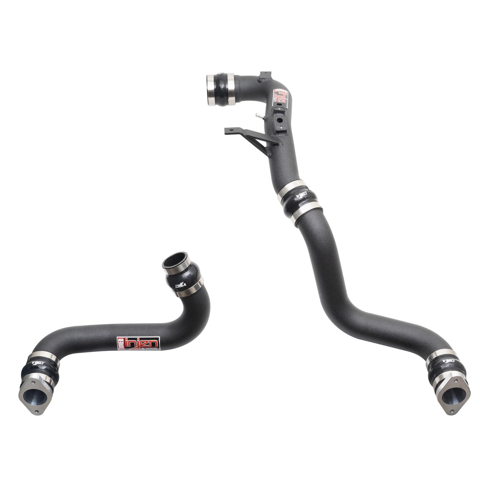 Injen 22-23 Honda/Acura Civic/Si/Integra 1.5L Turbo Aluminum Intercooler Pipe Kit - Wrinkle Black thumbnail 6