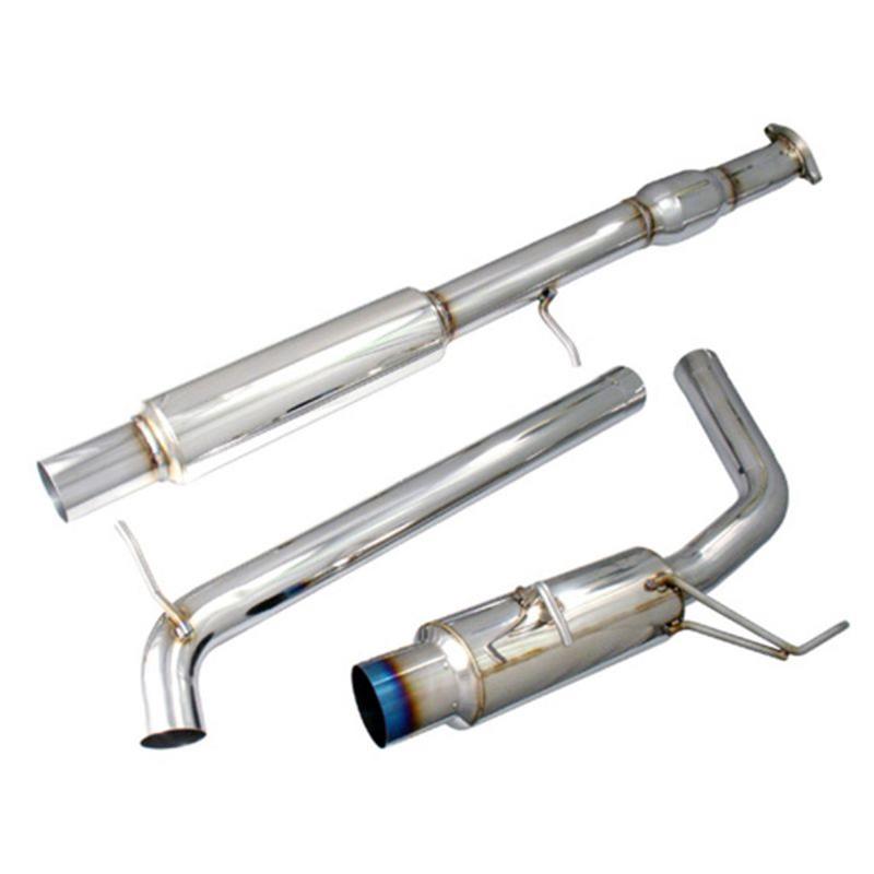 Injen Super SES Stainless Exhaust Systems for 2006-2009 ECLIPSE - SES1873TT System, Cat-back, Stainless, Turbo Muffler, Rear Exit, Polished/Burnt Tip, Mitsubishi, 3.8L, Kit thumbnail 2