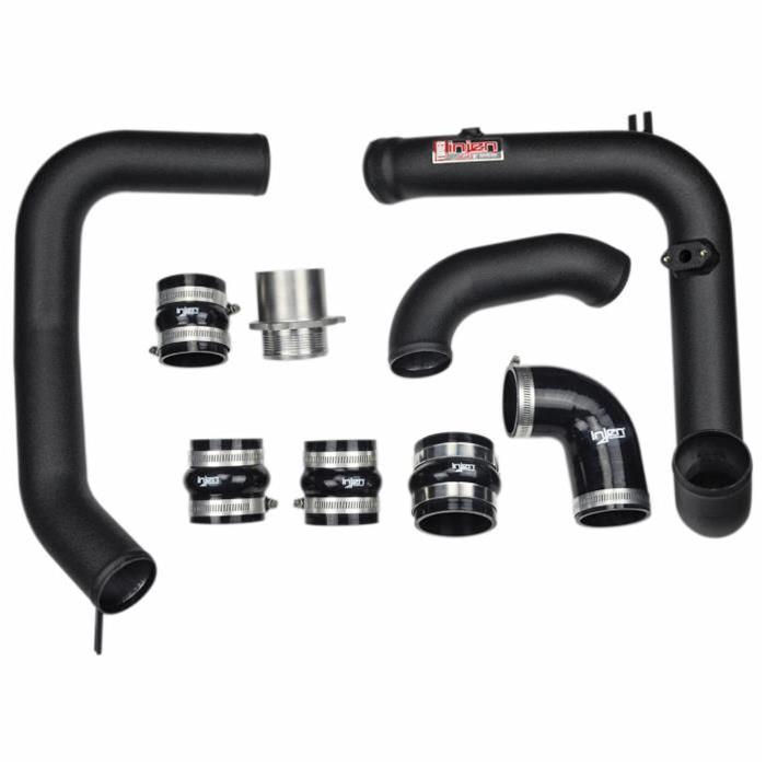 Injen 15-17 Volkswagen GTI (MK7) 2.0L Turbo TSI Aluminum Intercooler Piping Kit - Black thumbnail 2