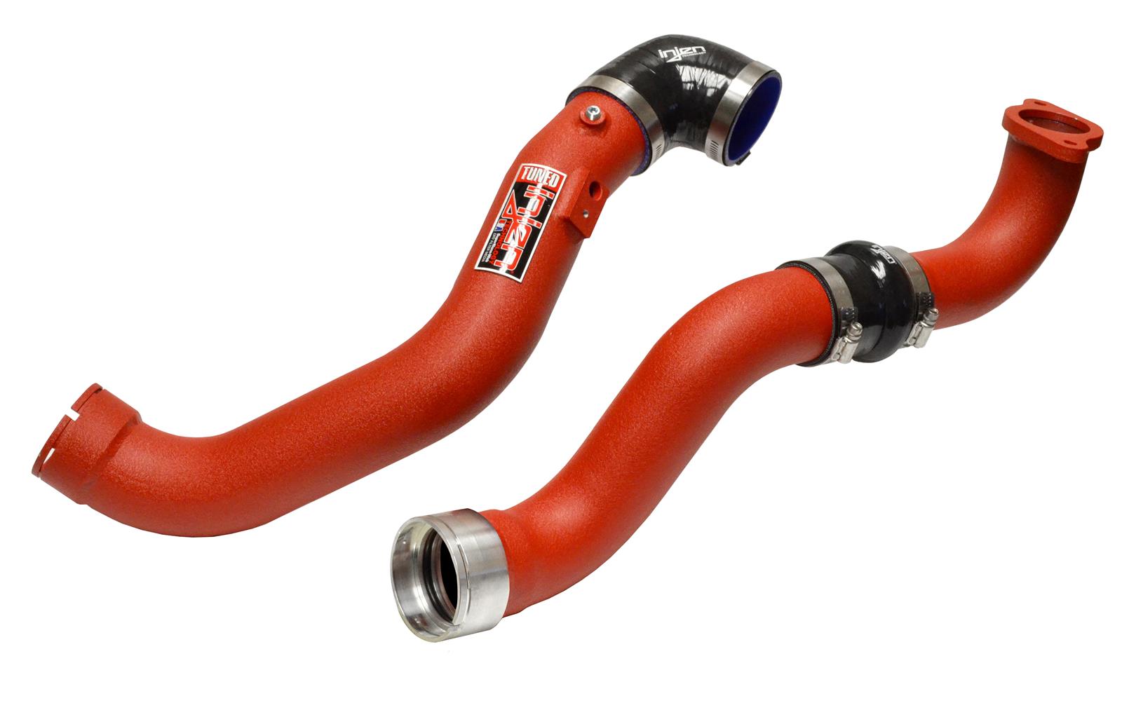 Injen 16-20 Chevrolet Camaro 2.0L Turbo Wrinkle Red Intercooler Piping thumbnail 4