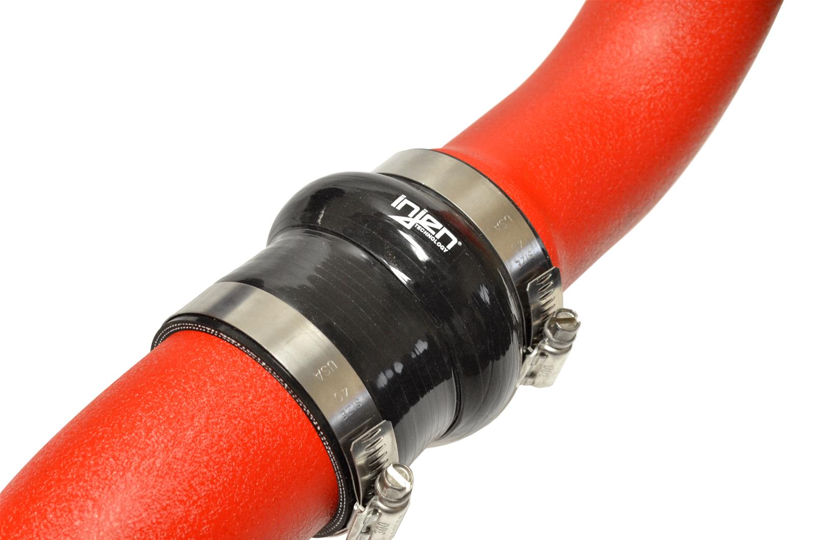 Injen 16-20 Chevrolet Camaro 2.0L Turbo Wrinkle Red Intercooler Piping thumbnail 3