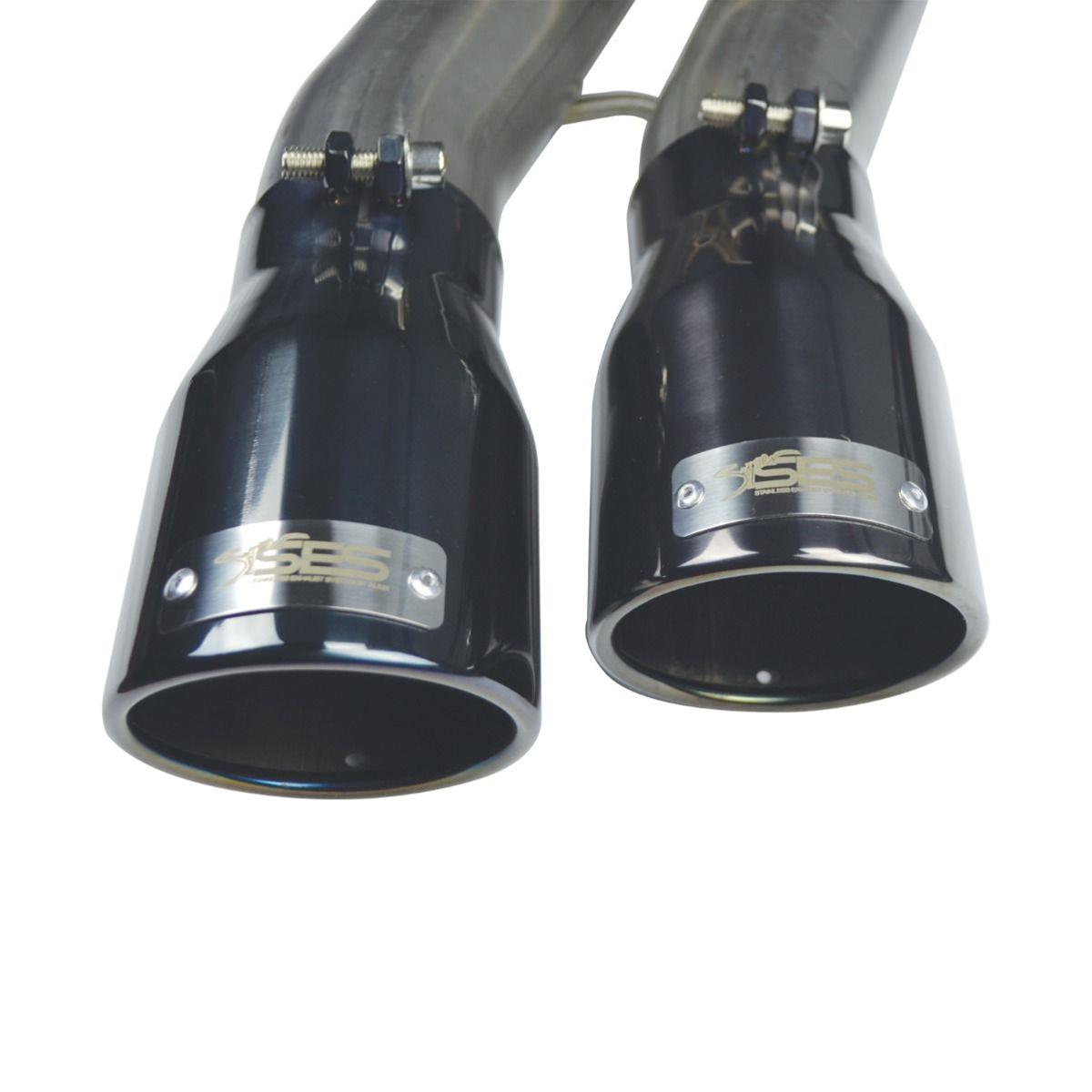 Injen 17-20 Ford F150 Raptor Super Crew V6 3.5L 3in Cat-Back SS Exhaust w/ Dual Black Chrome Tips thumbnail 5