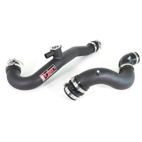 Injen 15-19 Ford Mustang 2.3L EcoBoost Aluminum Intercooler Piping Kit - Wrinkle Black