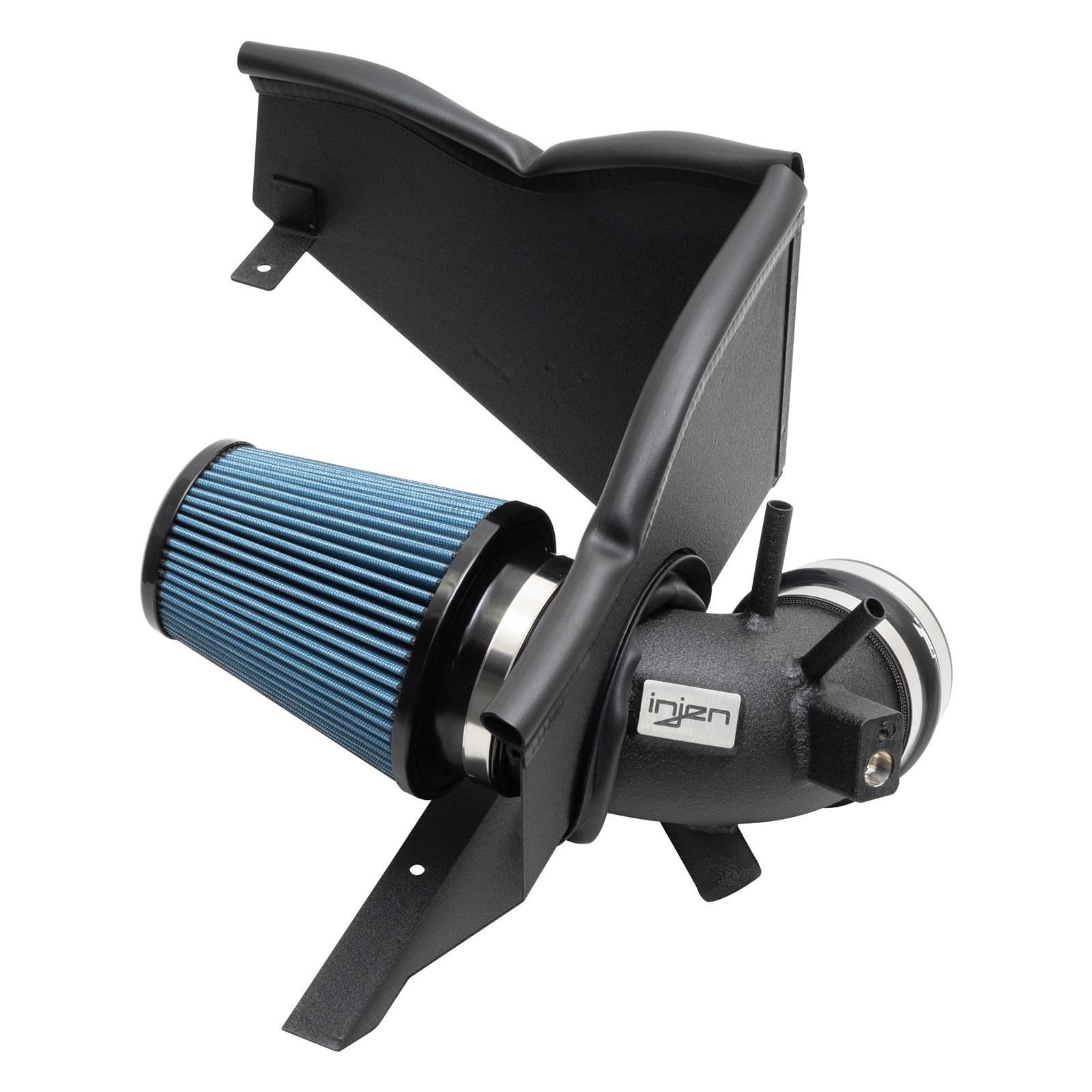 Injen 22-23 Kia Stinger 2.5L Turbo L4 Wrinkle Black Short Ram Tuned Intake System thumbnail 2