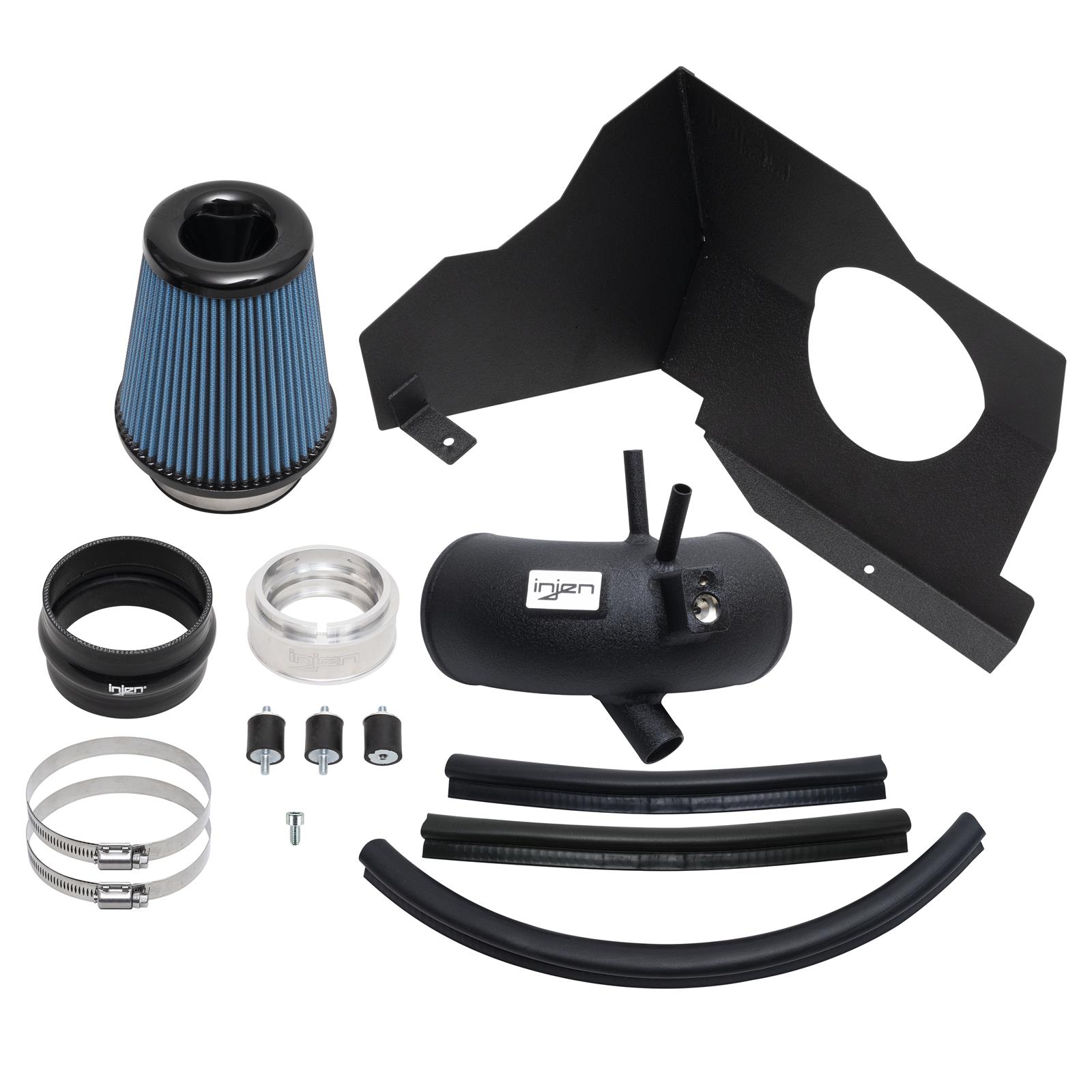Injen 22-23 Kia Stinger 2.5L Turbo L4 Wrinkle Black Short Ram Tuned Intake System thumbnail 3