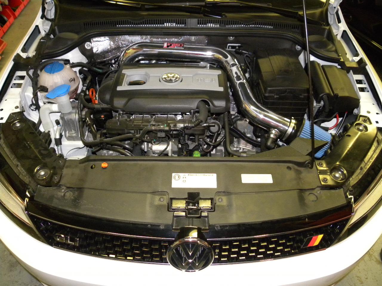 Injen 12 VW MKVI Jetta GLi 2.0L TSI Polished Short Ram Intake w/ MR Tech/Air Fusion/Nano Filter thumbnail 2