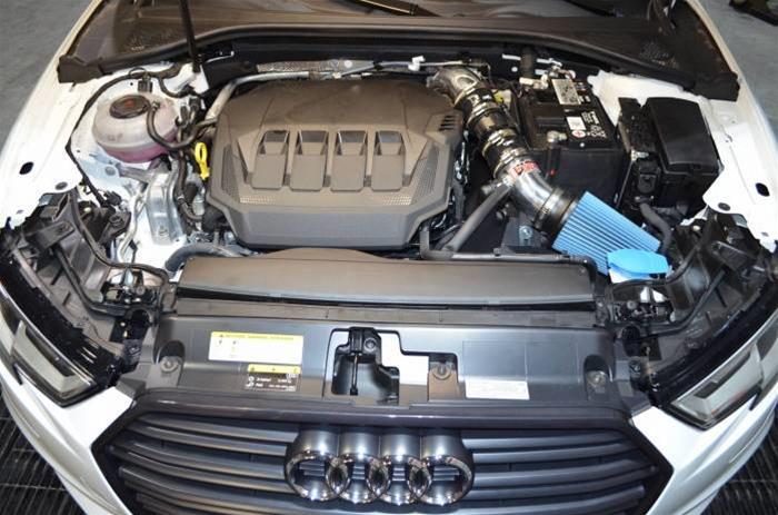 Injen 17-20 Audi A3 L4 2.0T (FWD & MAF Vehicles Only) Wrinkle Red SP Short Ram Intake thumbnail 3