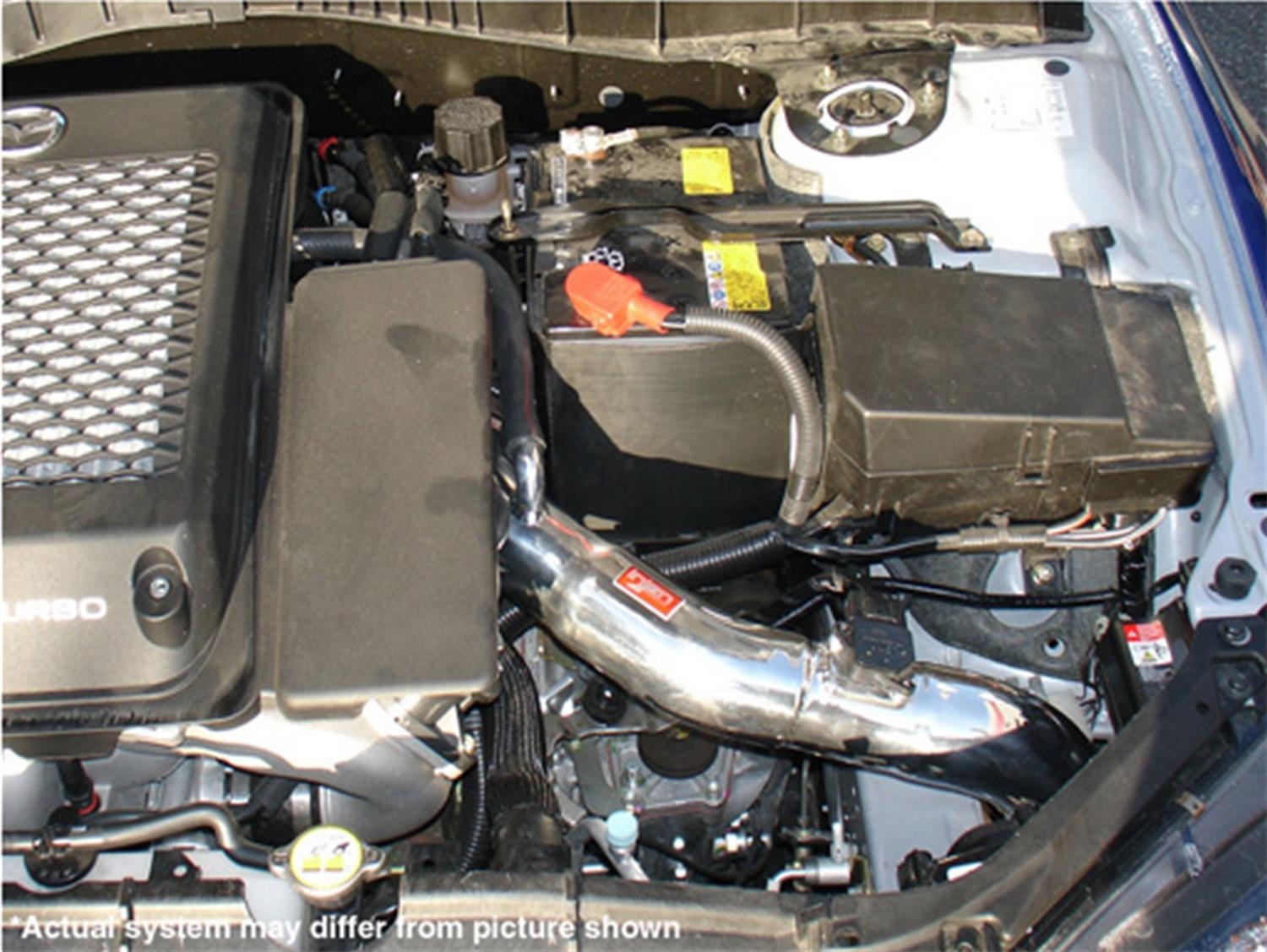 Injen 2006-08 Mazdaspeed 6 2.3L 4 Cyl. (Manual) Polished Cold Air Intake thumbnail 2