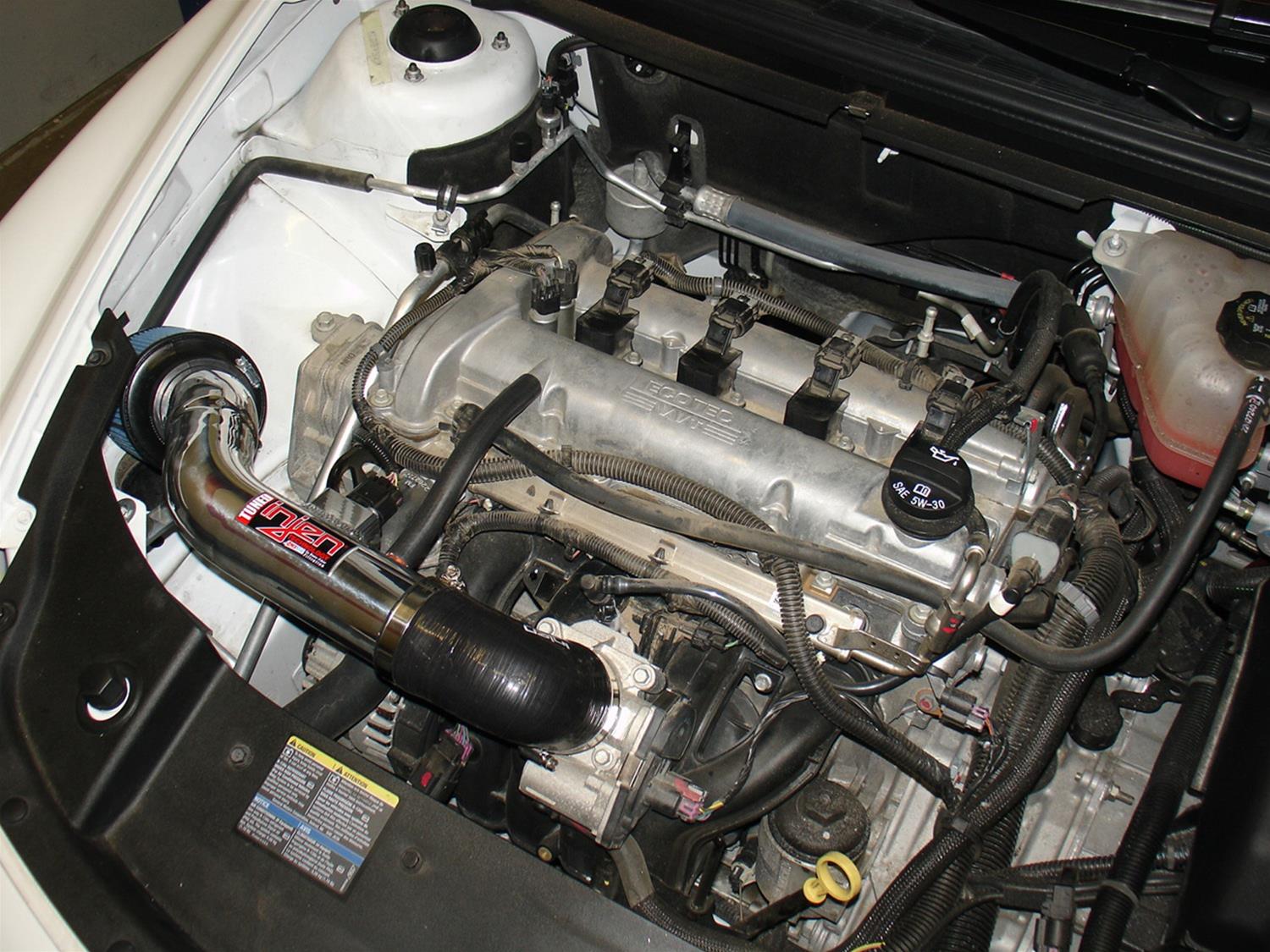 Injen 09-10 Chevrolet Malibu 2.4L No Air Pump / 08-09 Pontiac G6 L4 2.4L No Air Pump Black Air Intak thumbnail 2