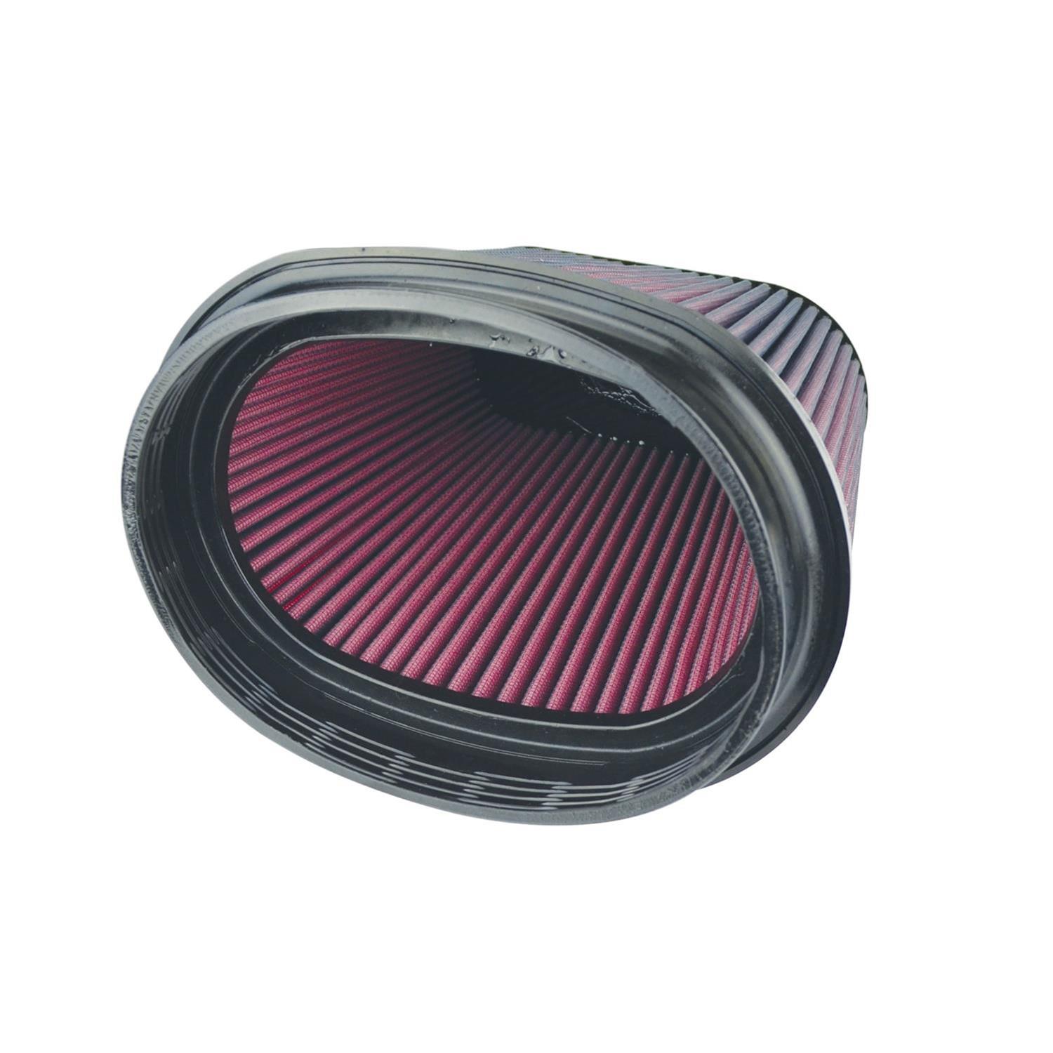 Injen 8-Layer Oiled Cotton Gauze Air Filter 8.5x9.0in Oval ID / 7.0in Height / 4.0x8.0in Top thumbnail 3