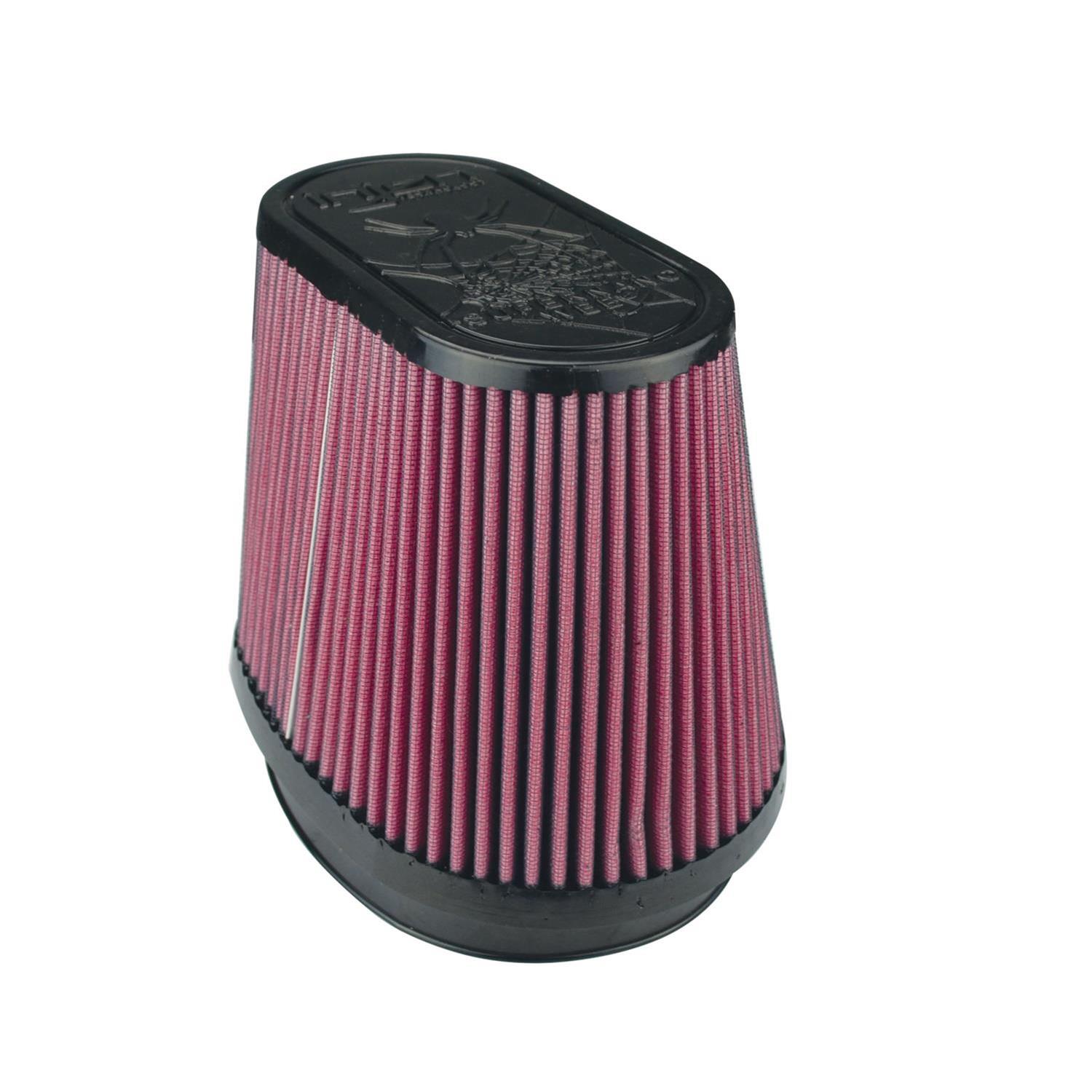 Injen 8-Layer Oiled Cotton Gauze Air Filter 8.5x9.0in Oval ID / 7.0in Height / 4.0x8.0in Top thumbnail 2
