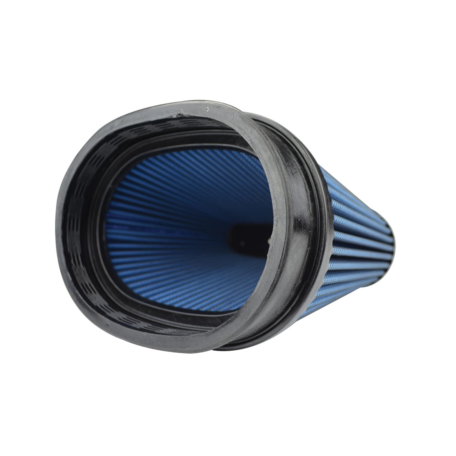 Injen NanoWeb Dry Air Filter 6.7x4.54in Oval ID / 7.7x5.7in OD / 5.55in Height / 7x2.75in Top thumbnail 3