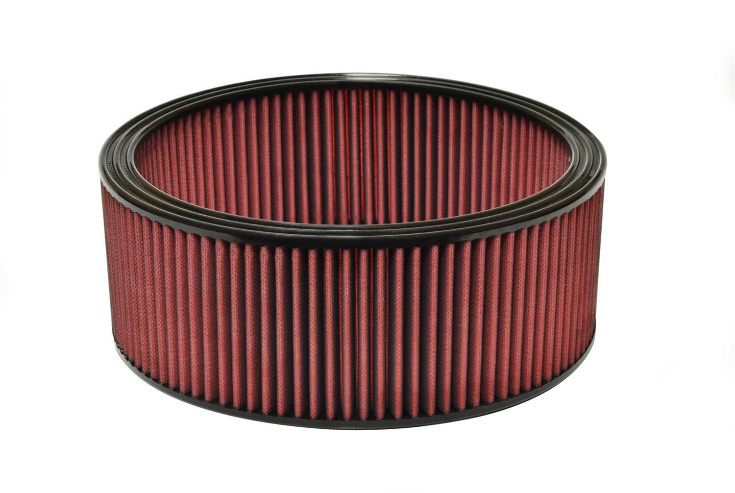 Injen Performance Air Filter 14in Round x 5in Tall - 1in Pleats