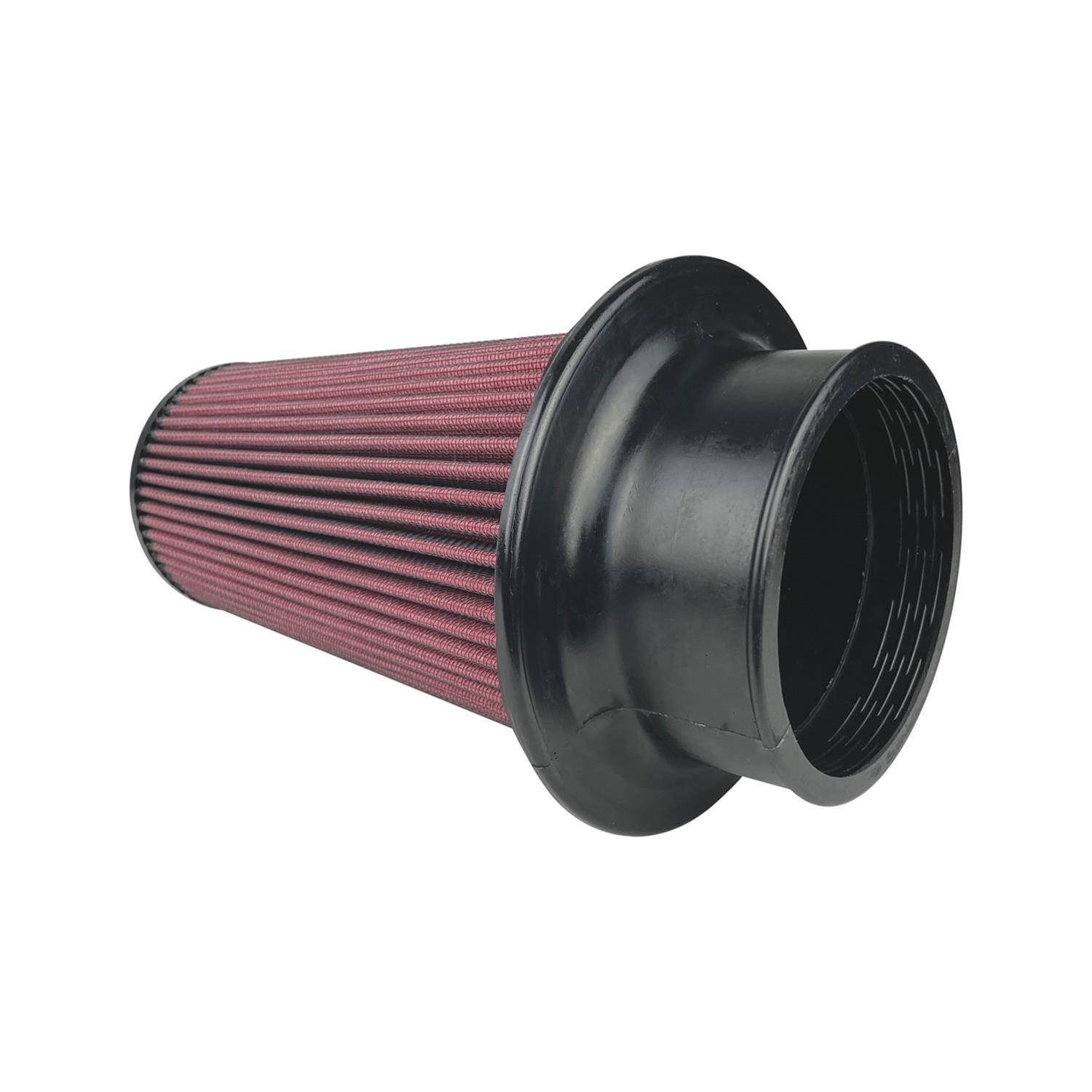 Injen 8-Layer Oiled Cotton Gauze Air Filter 4.0in ID/ 7.0in Base / 8.80in Height / 5in Top thumbnail 3