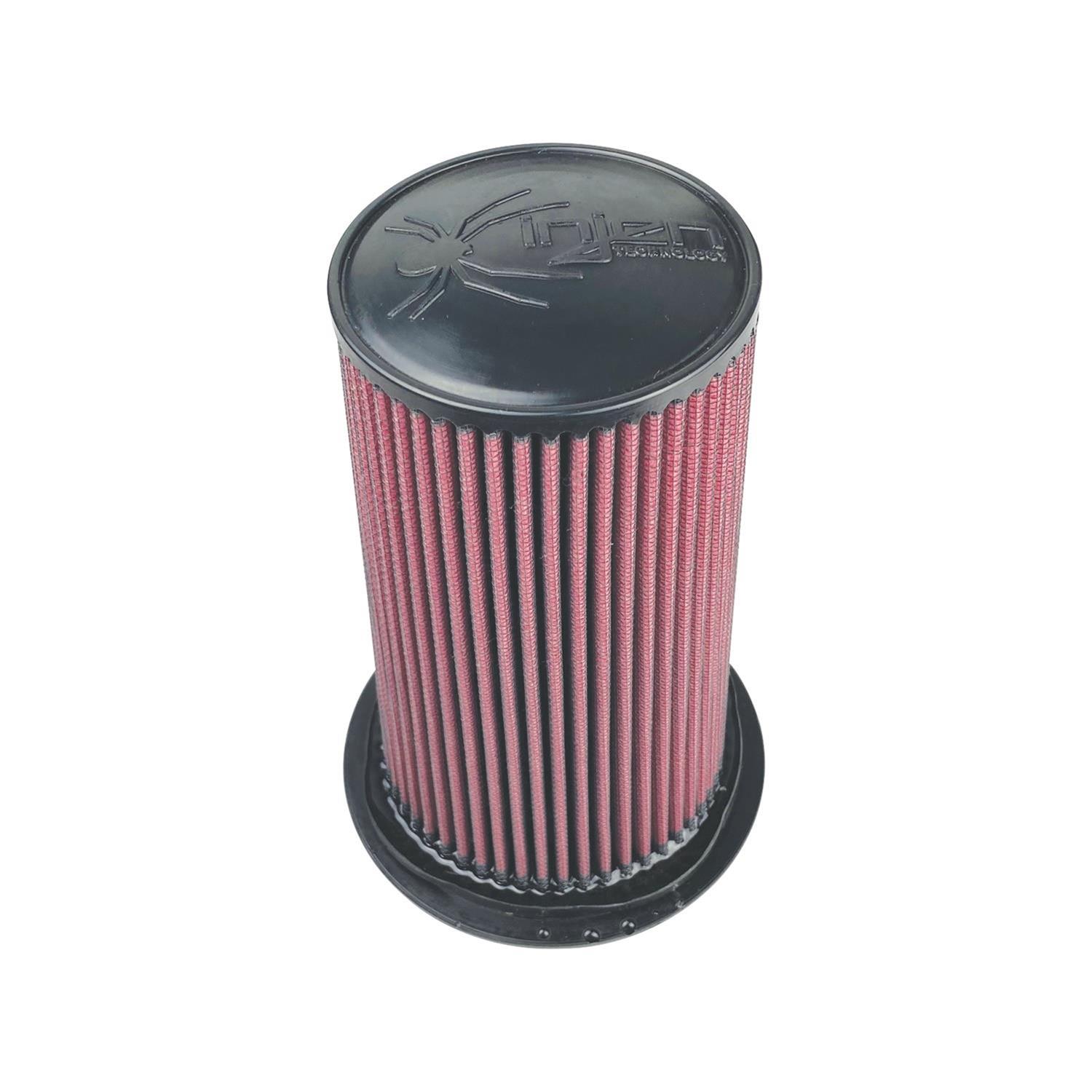 Injen 8-Layer Oiled Cotton Gauze Air Filter 4.0in ID/ 7.0in Base / 8.80in Height / 5in Top thumbnail 2