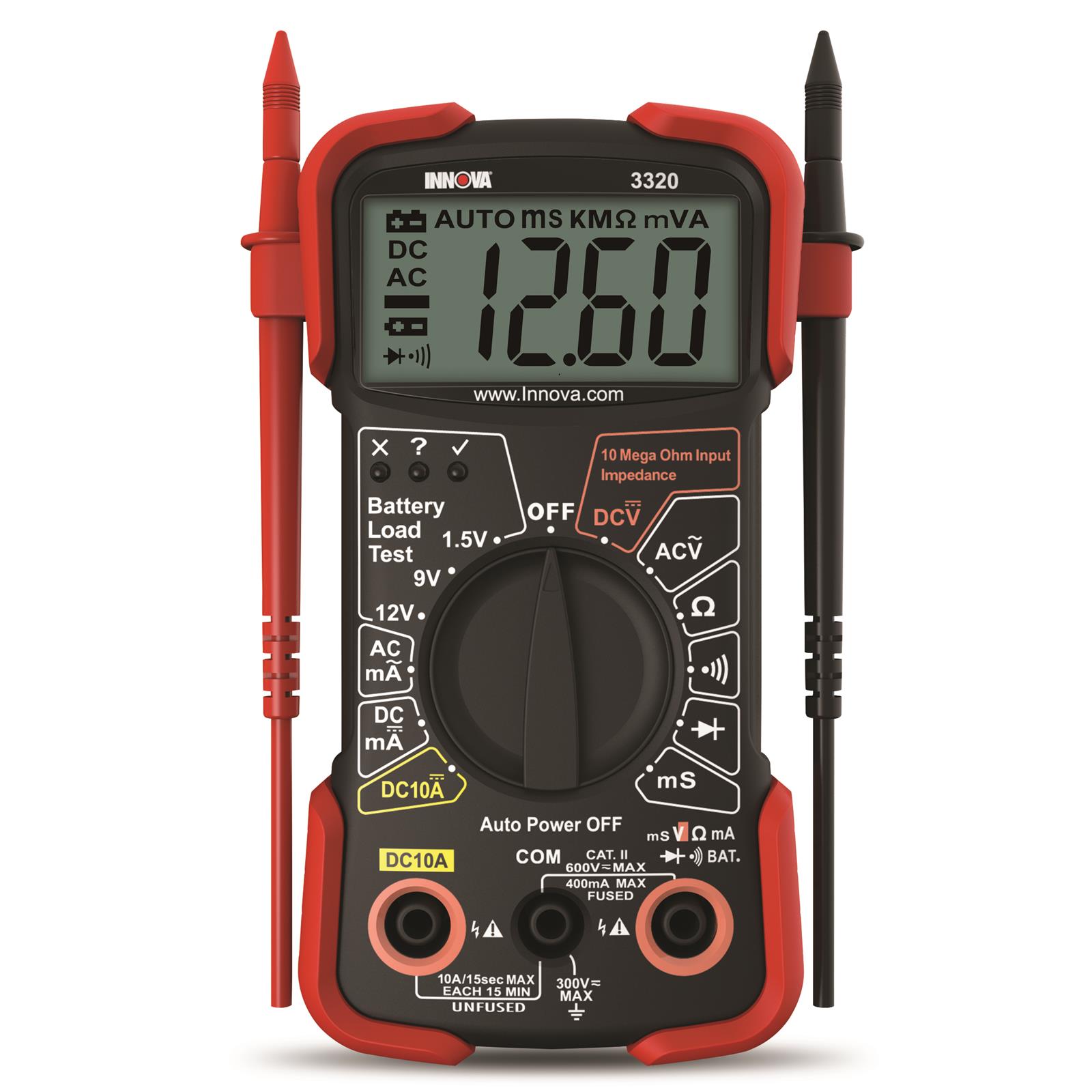 Innova 3320 Innova 3320 Series Auto-Ranging Digital Multimeters