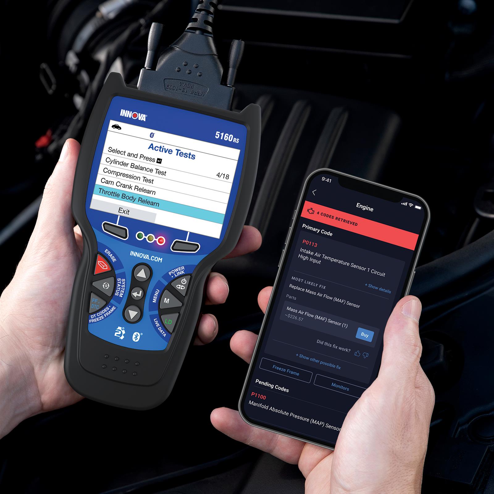 Innova 5160RS Innova FixAssist 5160RS Scan Tools with