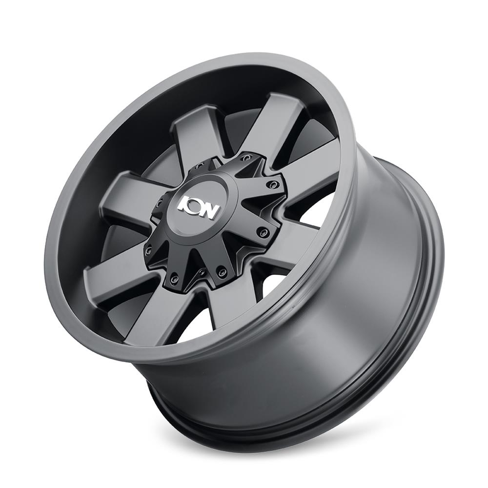 ION Alloy Wheels 1417994B18 ION Alloy Series 141 Satin Black Wheels Summit Racing