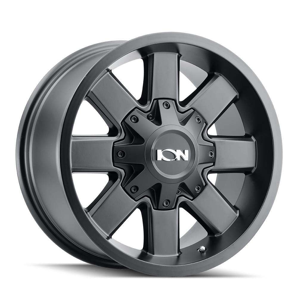 ION Alloy Wheels 141-7937B13 ION Alloy Series 141 Satin Black