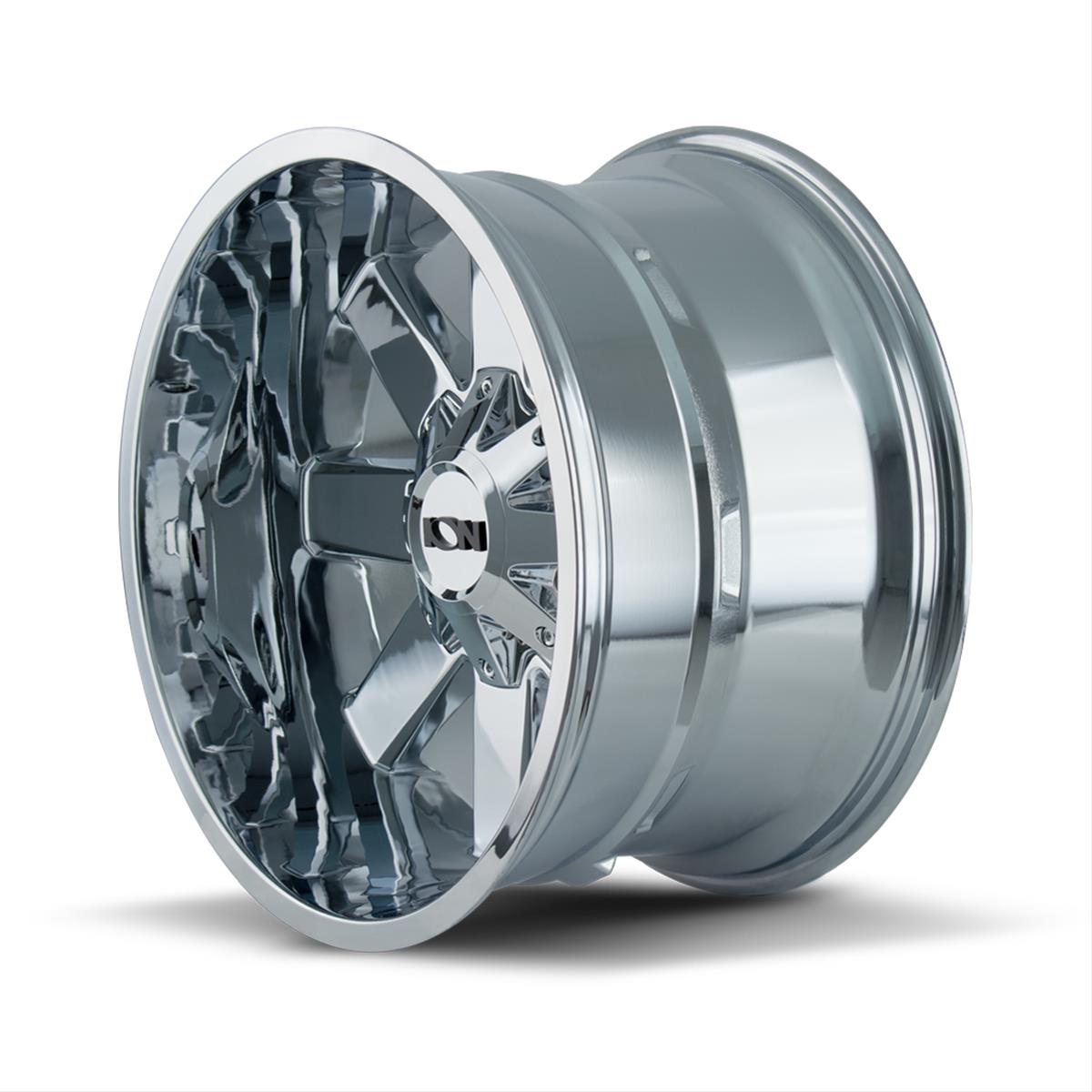 ION Alloy Series 141 Chrome Wheels 17x9 Wheel, CHROME 17X9 8-165.1/8-170 18mm 130.8mm thumbnail 2