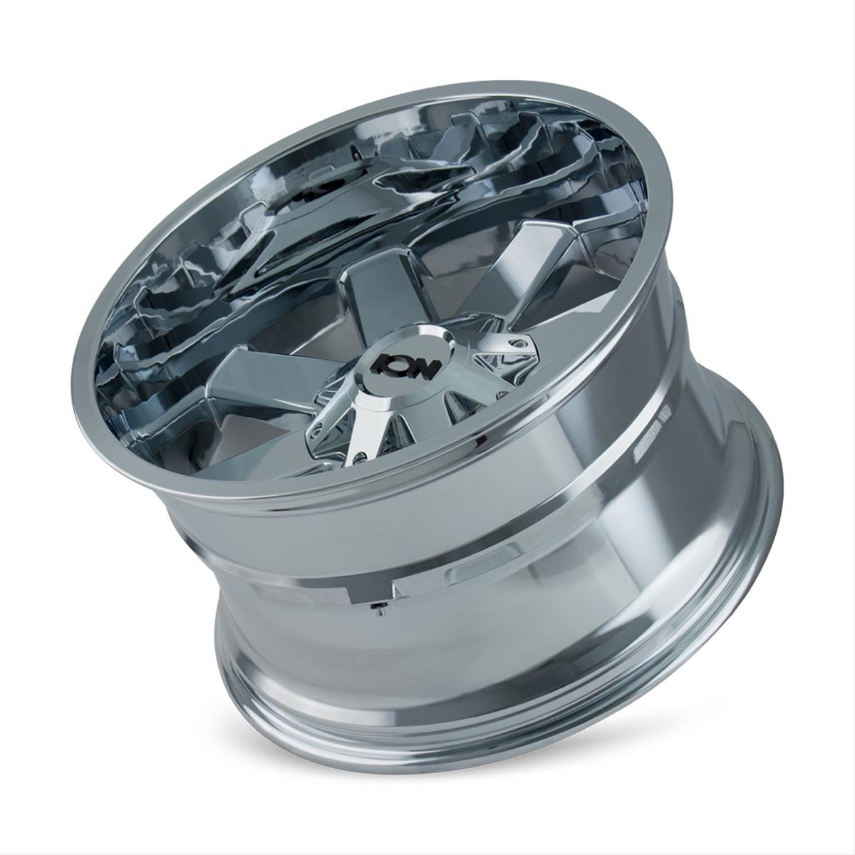 ION Alloy Series 141 Chrome Wheels 17x9 Wheel, CHROME 17X9 8-165.1/8-170 18mm 130.8mm thumbnail 3