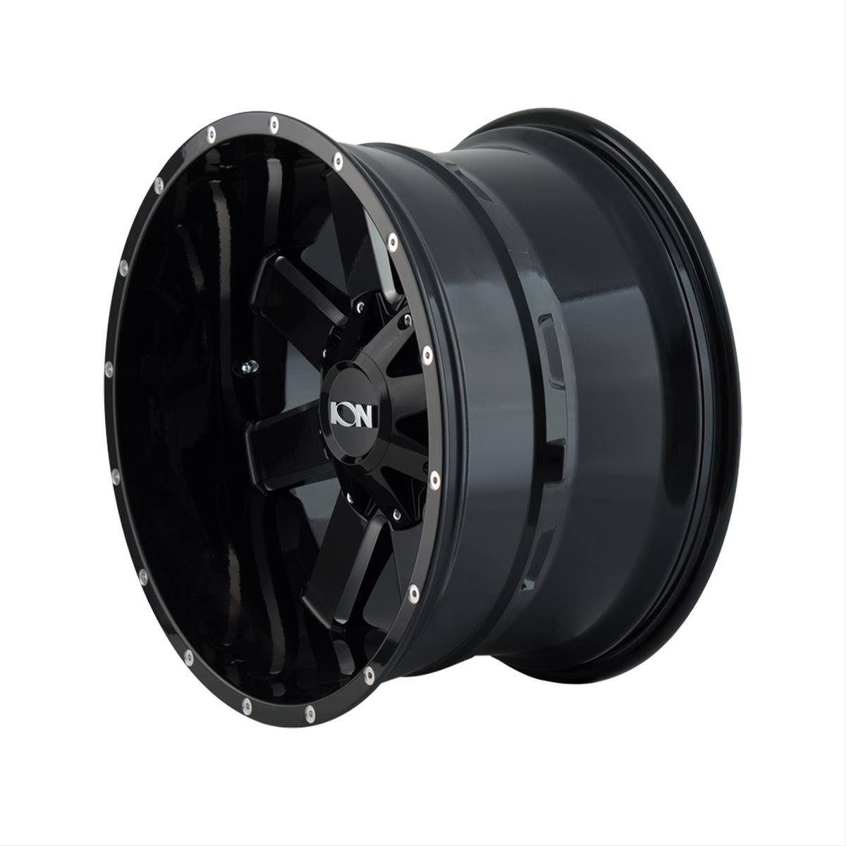 ION Alloy Wheels 141-2252M ION Alloy Series 141 Gloss Black Milled