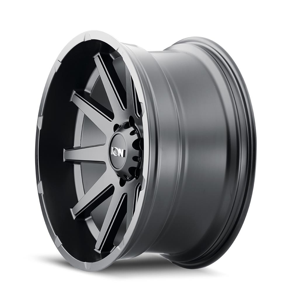 ION Type 143 17x9 / 5x127 BP / 18mm Offset / 71.5mm Hub Matte Black Wheel thumbnail 3