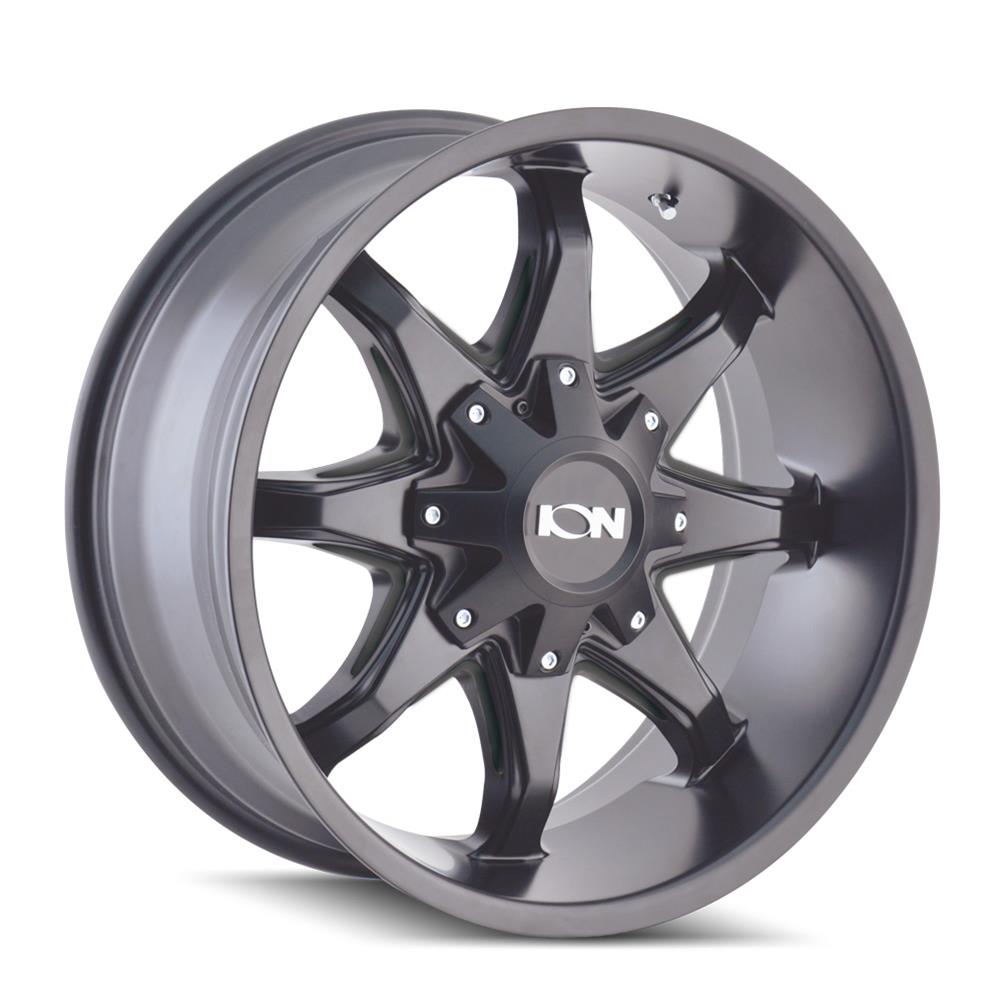 ION Alloy Series 181 Graphite Wheels 18x9 Wheel, 181, Graphite, Gloss, Aluminum, 18 in. x 9 in., +18.00mm Offset, 5.71 in. Backspace, 5 x 5.0 in. Bolt Pattern, Each