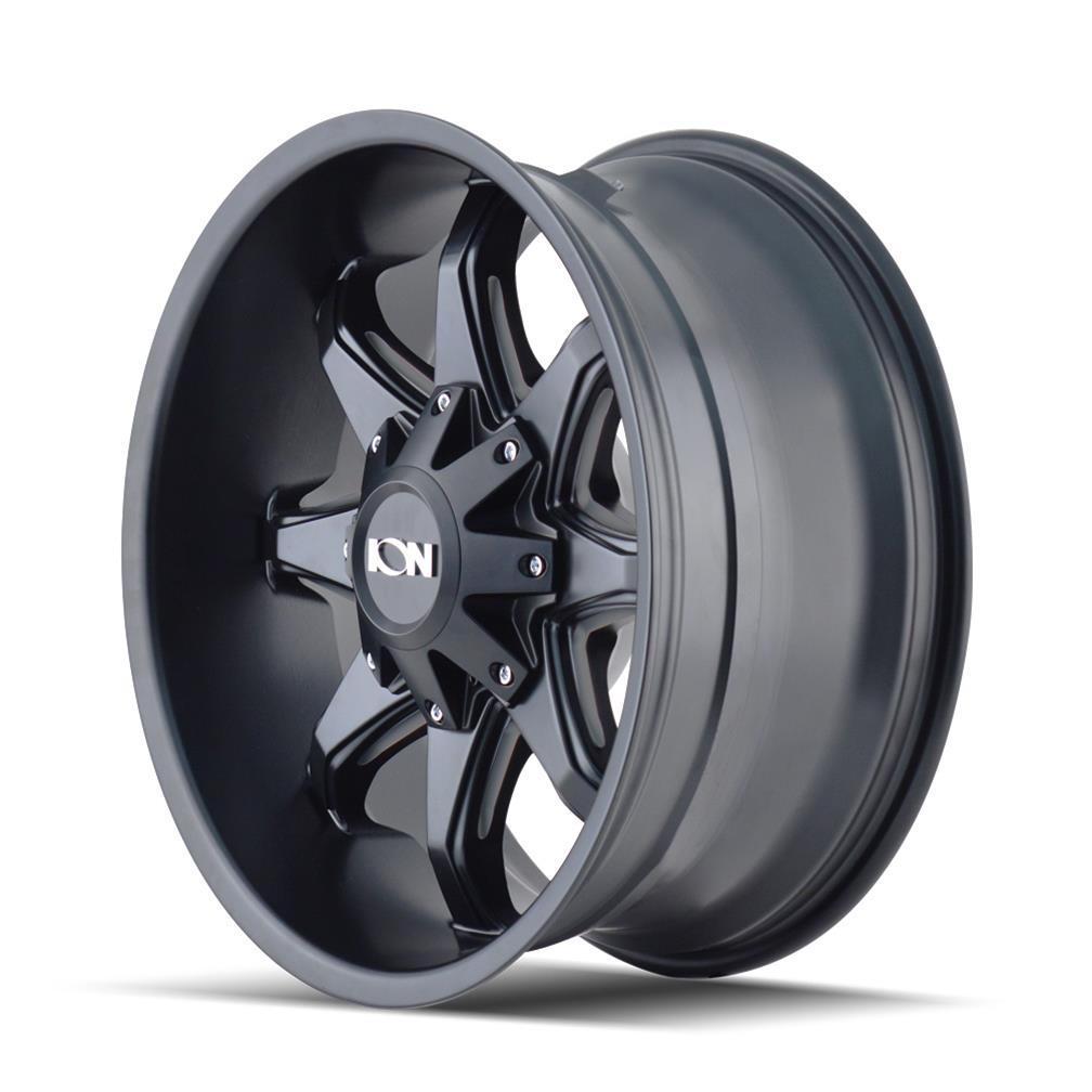 ION Alloy Series 181 Graphite Wheels 18x9 Wheel, 181, Graphite, Gloss, Aluminum, 18 in. x 9 in., +18.00mm Offset, 5.71 in. Backspace, 5 x 5.0 in. Bolt Pattern, Each thumbnail 2