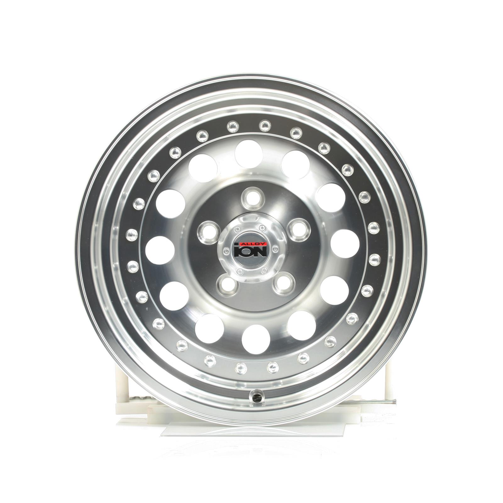 ION Alloy Wheels 71-5765 ION Alloy Series 71 Silver Machined Wheels ...