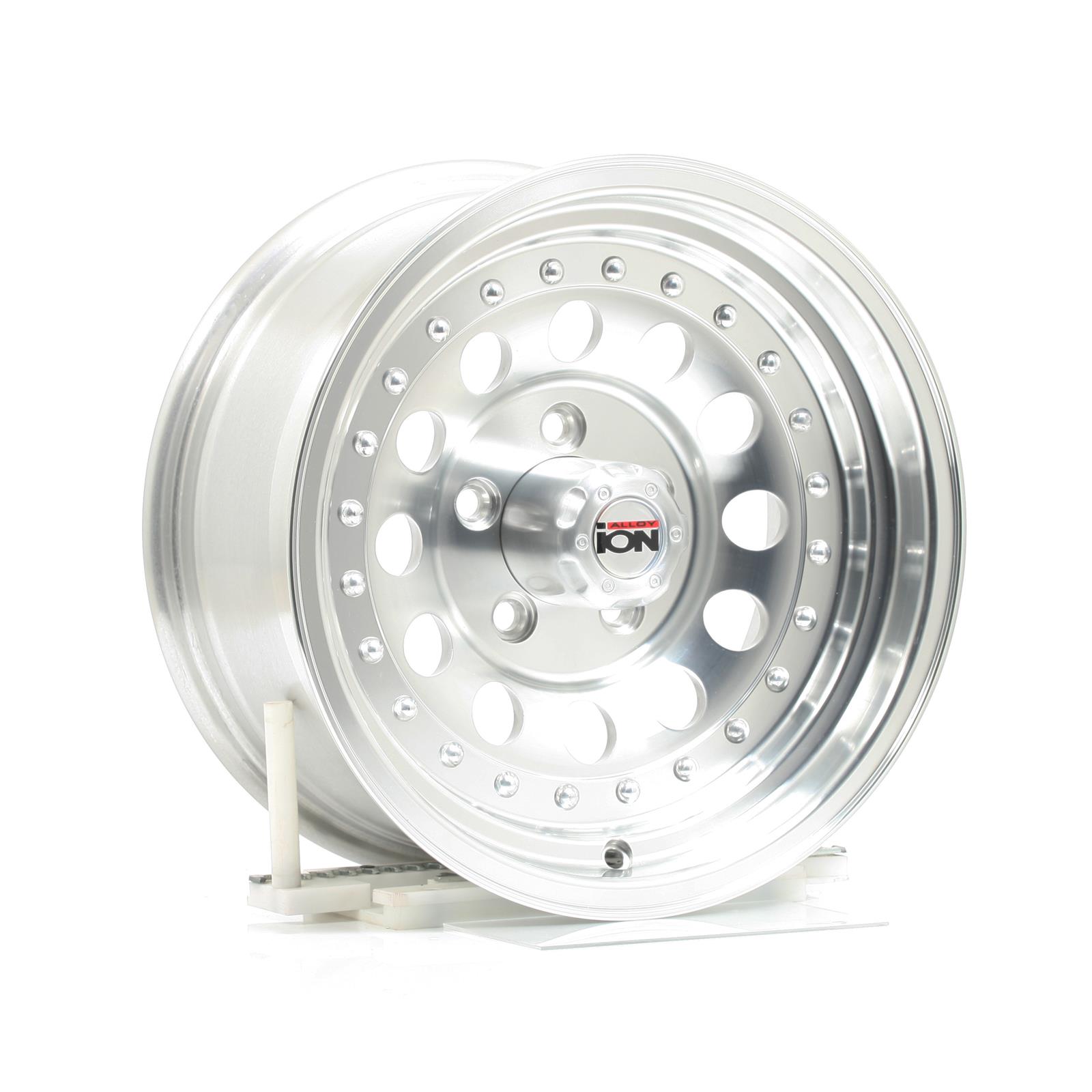 ION Alloy Wheels 71-5765 ION Alloy Series 71 Silver Machined Wheels ...