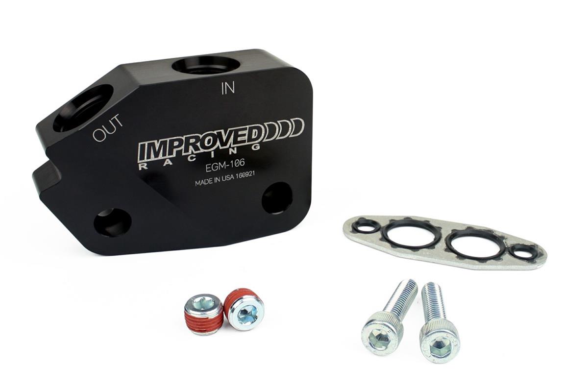 Improved Racing Products EGM-106 Improved Racing Oil Cooler Adapters |  Summit Racing