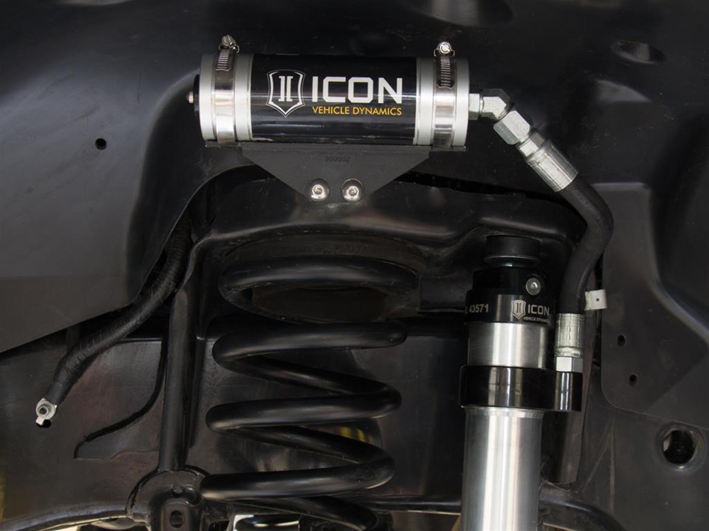 ICON 19+ Ram 2500 4WD 2.5in Stage 4 Suspension System (Air Ride) (1x ico217802CP, 1x ico217708CP, 1x ico214200, 1x ico214214) thumbnail 2