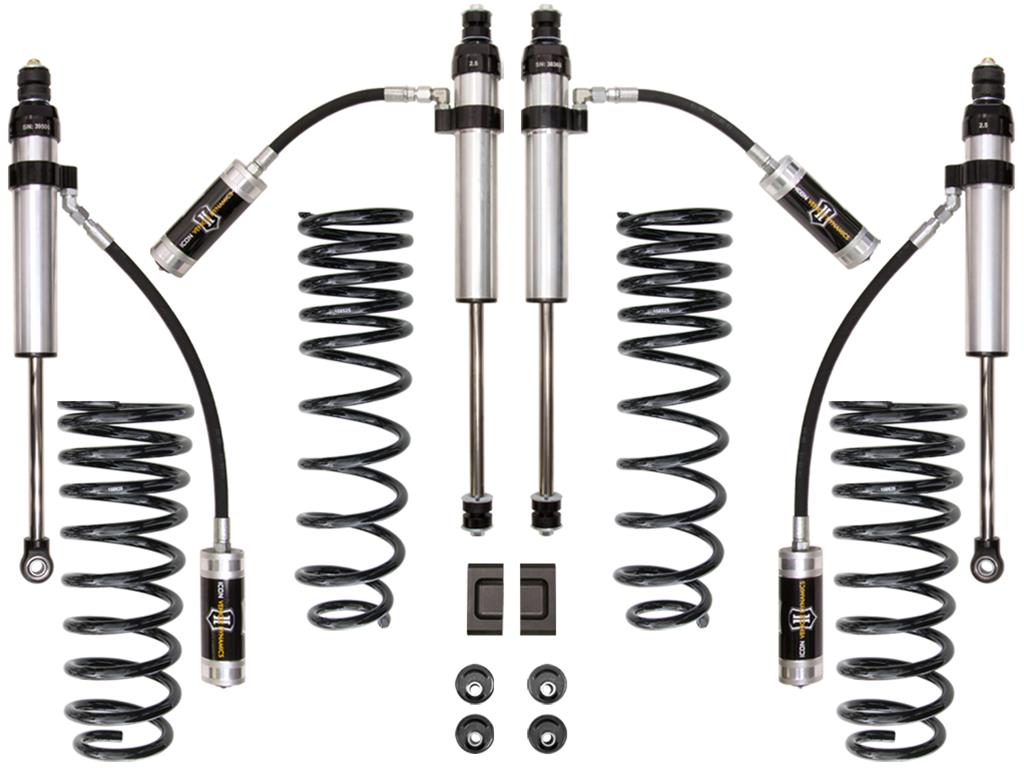 ICON 91-97 Toyota Land Cruiser 80 Series 3in Stage 2 Suspension System (Bundled Kit) thumbnail 2
