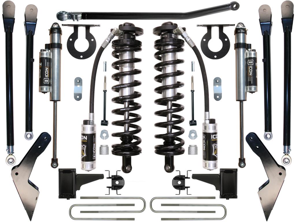ICON Vehicle Dynamics Suspension Conversion Kits K63114 05-07 FORD F250/F350 4-5.5" STAGE 4 COILOVER CONVERSION SYSTEM