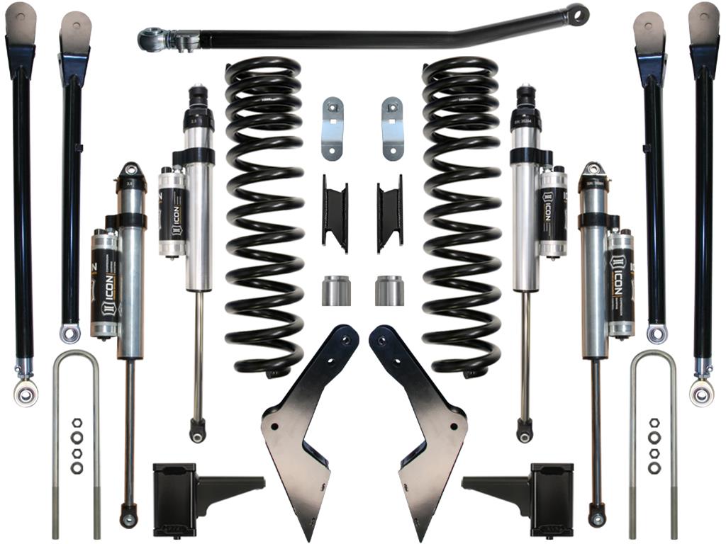 ICON Vehicle Dynamics Suspension Leveling & Lift Kits K64553 08-10 FORD F250/F350 4.5" STAGE 4 SUSPENSION SYSTEM