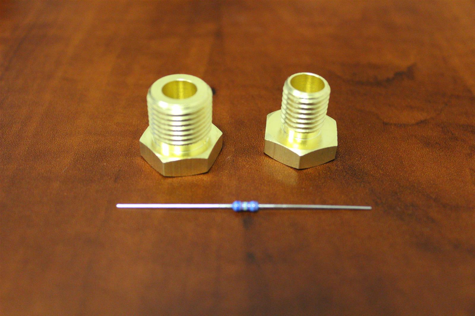 Equus 9848 Oil Pressure and Electronic Temperature Metric Adapter Kit