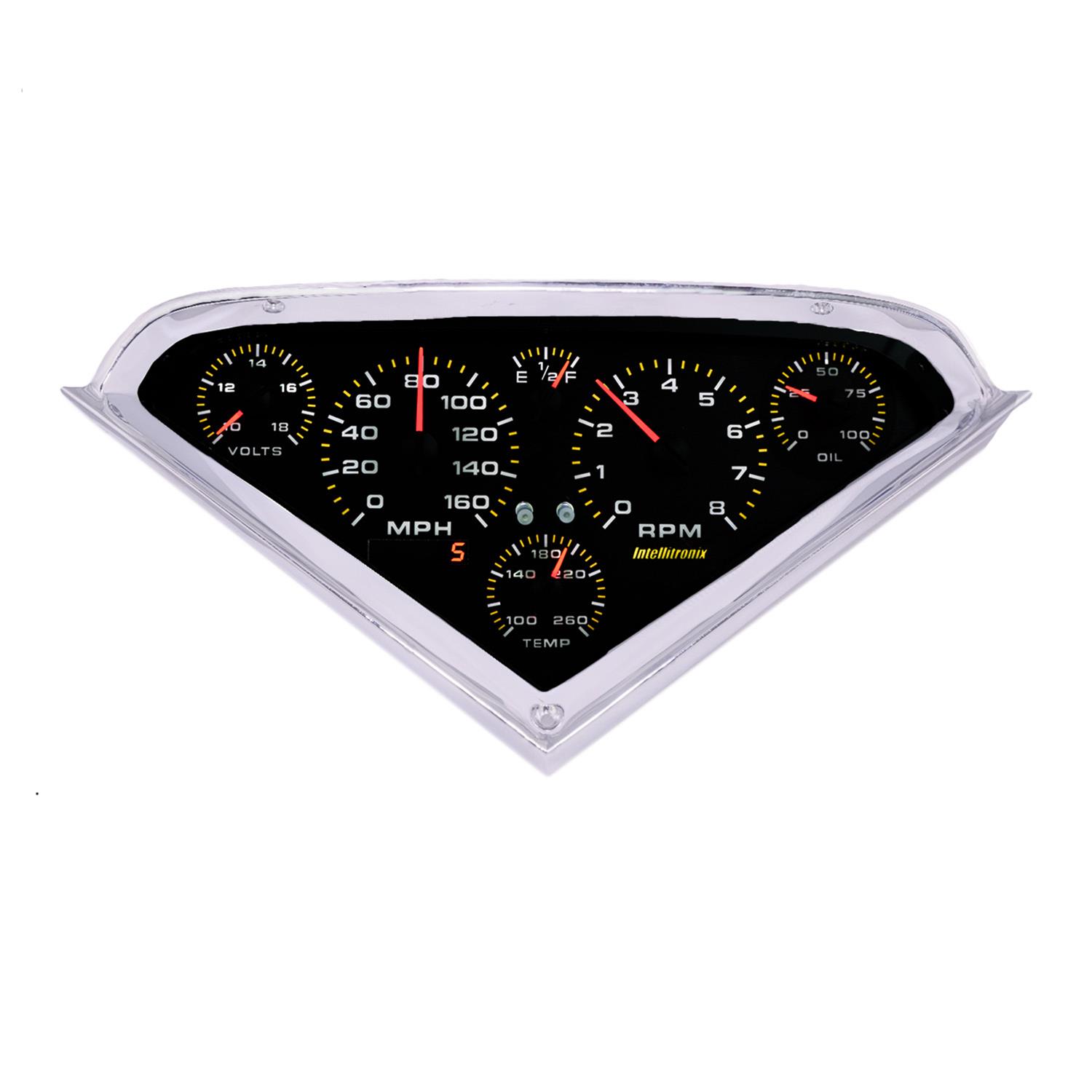 Intellitronix Analog Gauge Cluster 1955-1959 Chevy Truck Intellitronix Analog Gauge Cluster 1955-1959 Chevy Truck