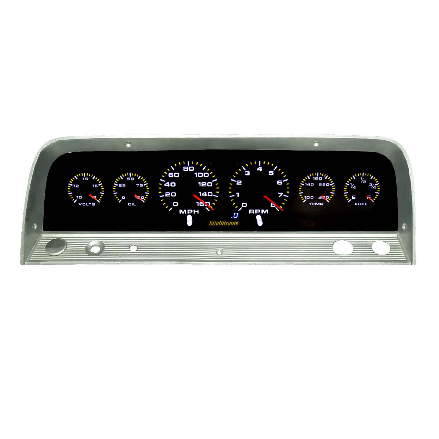 Intellitronix Analog Gauge Cluster 1964-1966 Chevy Truck Intellitronix Analog Gauge Cluster 1964-1966 Chevy Truck