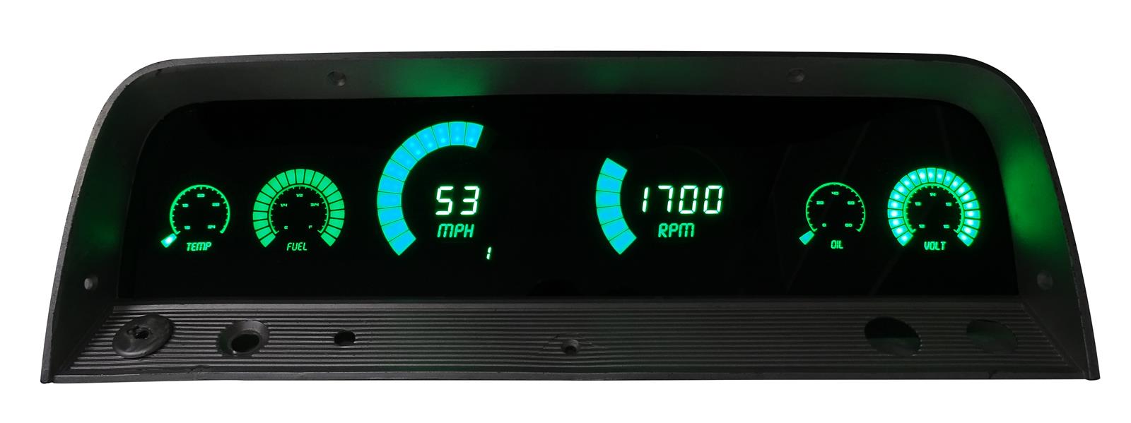 Intellitronix Corp BG6002G Intellitronix LED Digital DirectFit Gauge