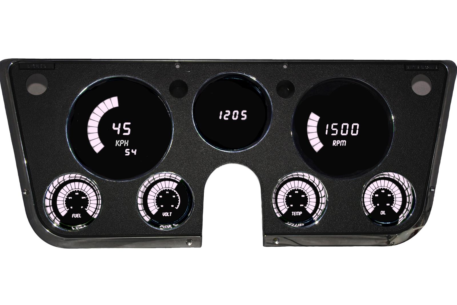 1968 CHEVROLET C10 PICKUP Intellitronix LED Digital Direct Fit Gauge