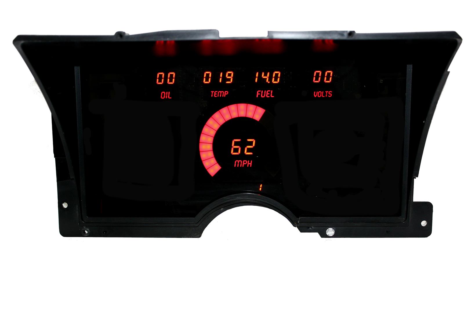 Intellitronix Corp DP6006R Intellitronix LED Digital DirectFit Gauge